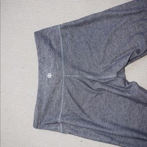 Lululemon Gray Wunder Under Leggings